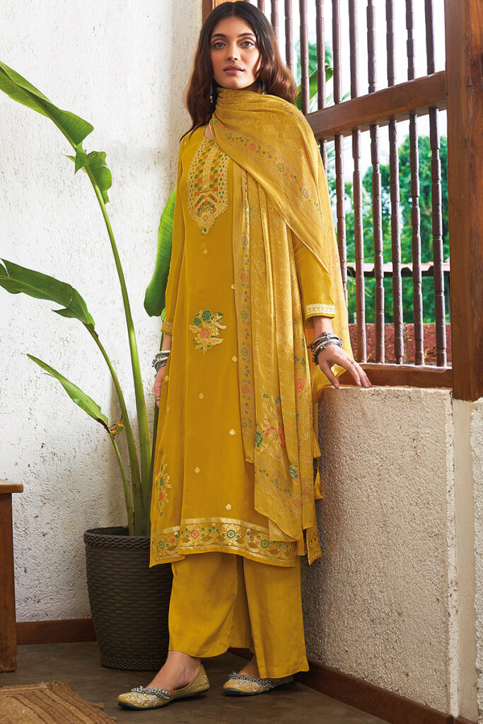 Stunning Yellow Salwar Suit Designs