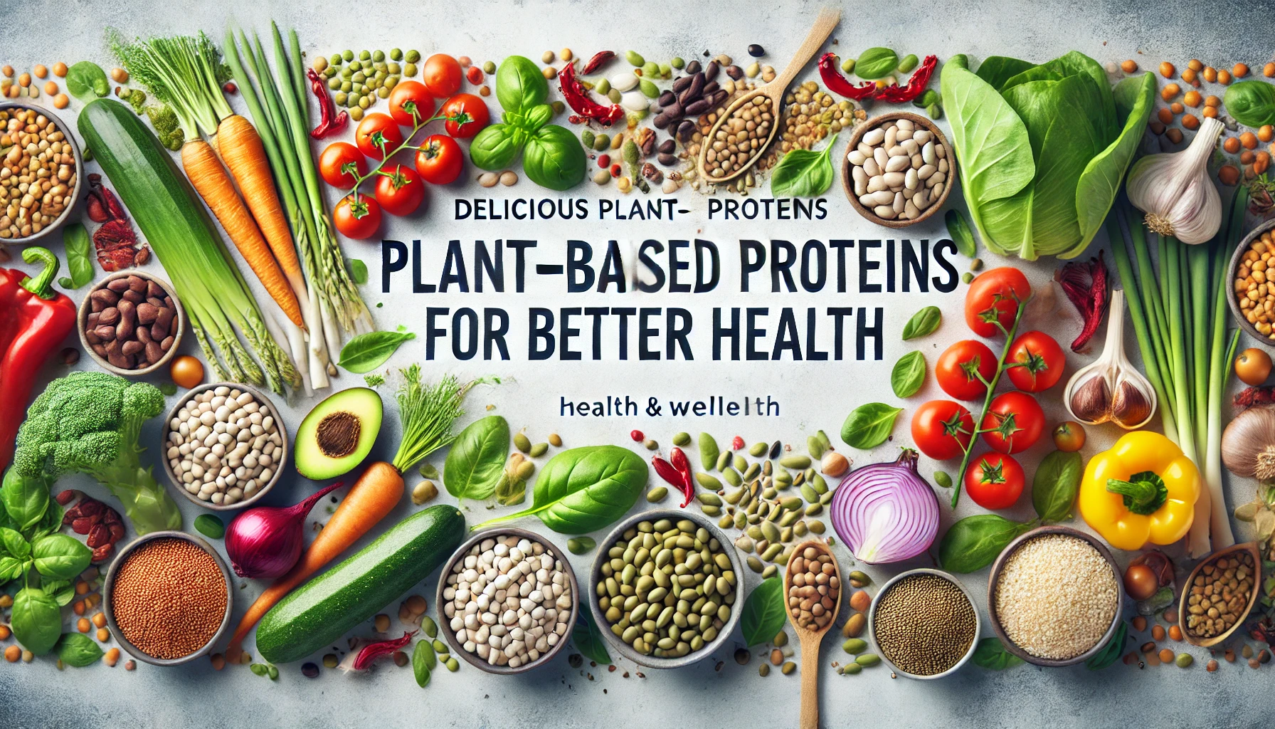 Plant-Based Proteins For Better Health