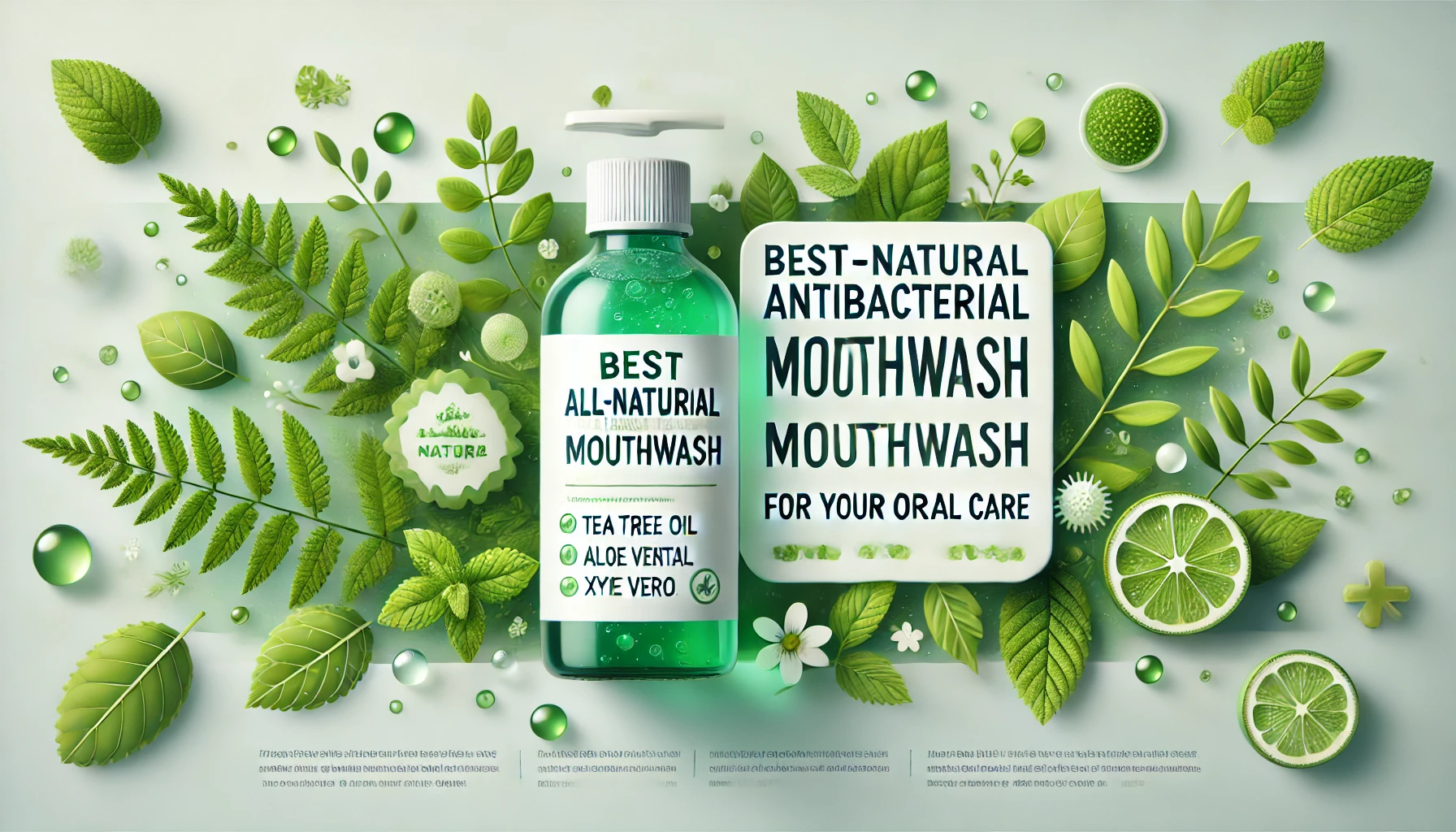 Antibacterial Mouthwash for Your Oral Care