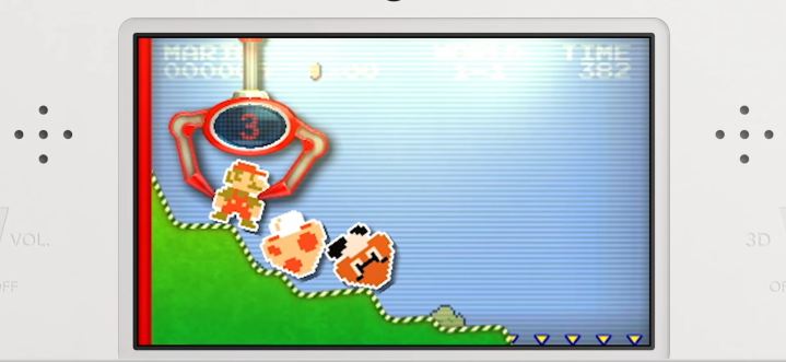 Gameplay from Nintendo Badge Arcade