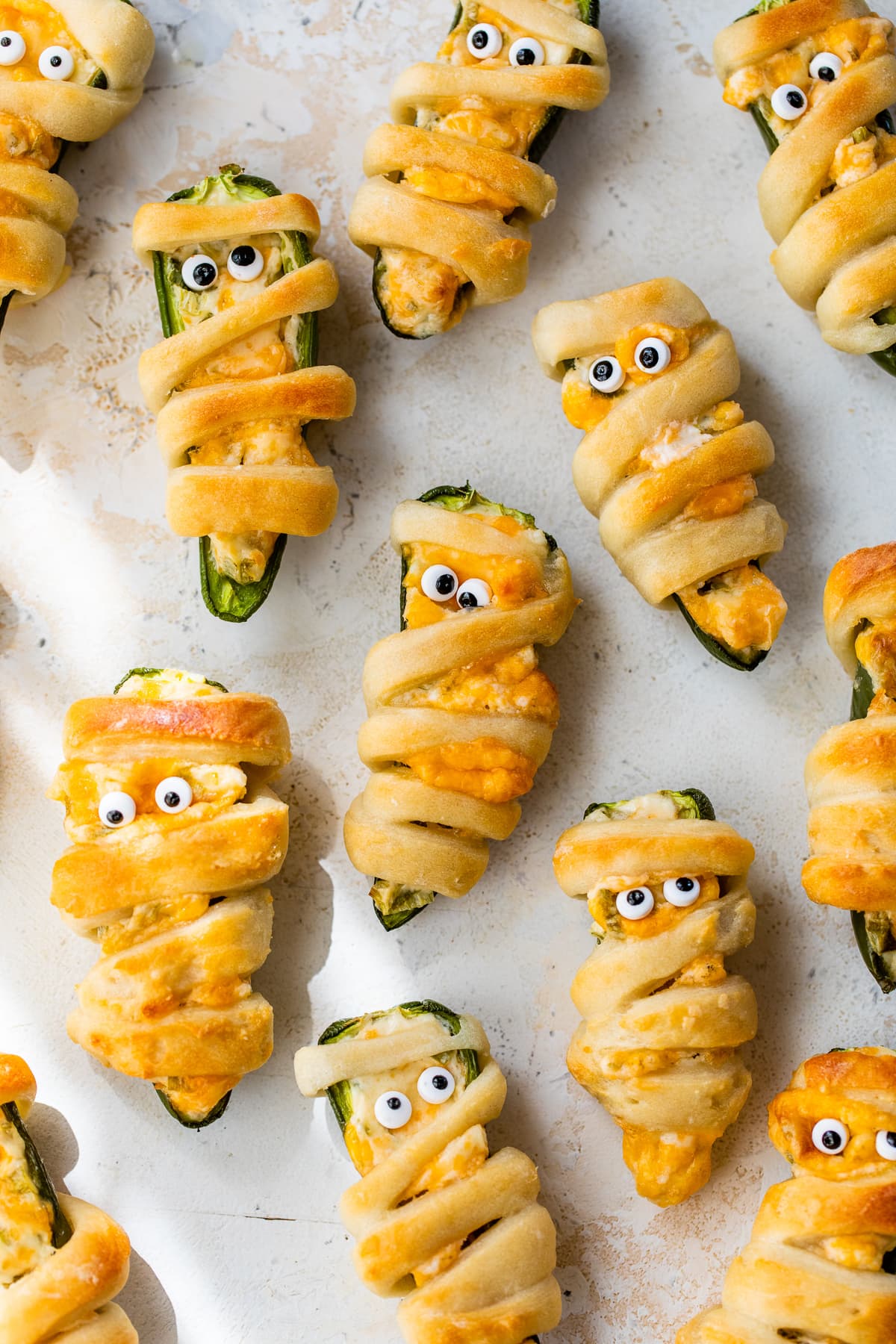 Mummy Jalapeno Poppers