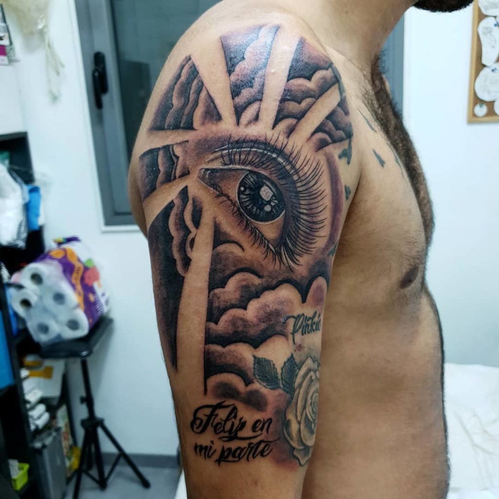 half sleeve tattoo