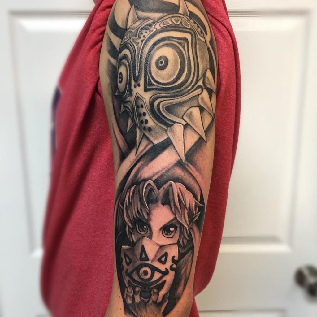 half sleeve tattoo