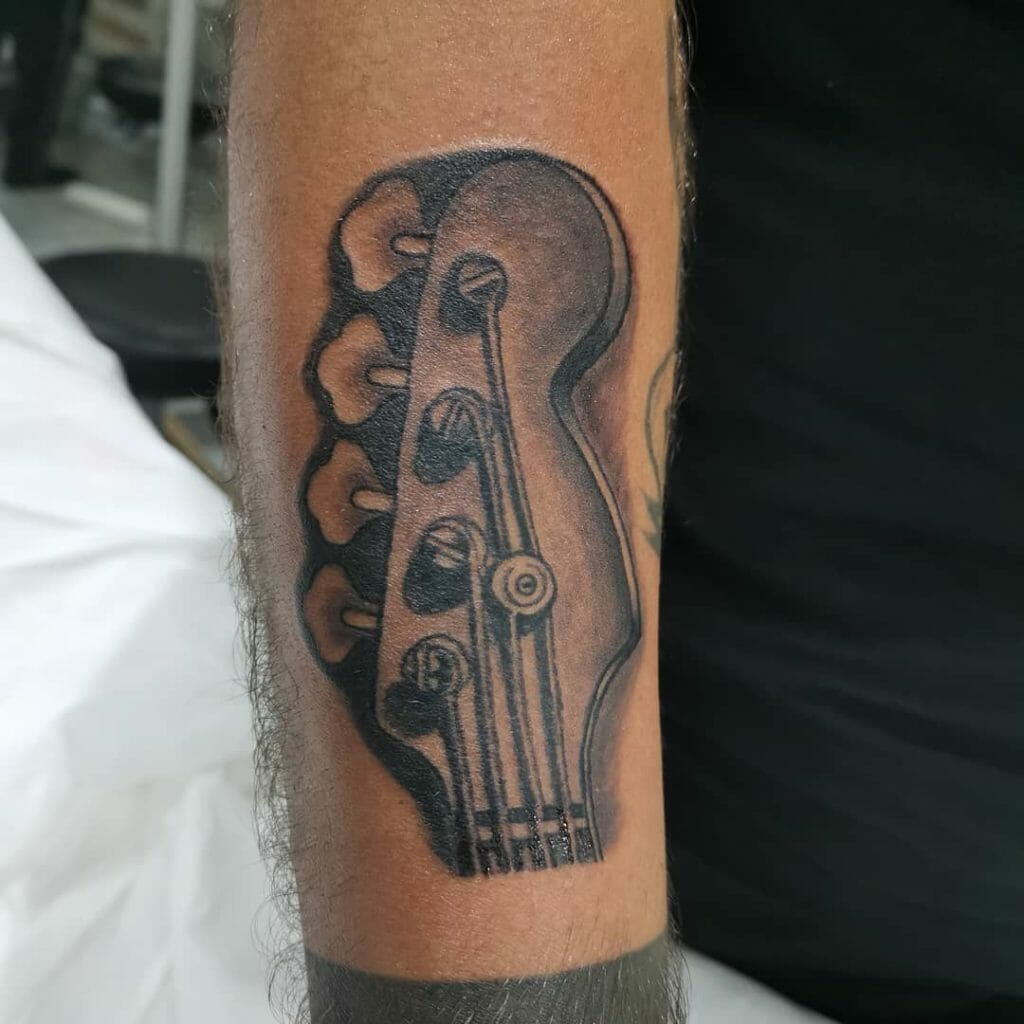 guitar tattoo