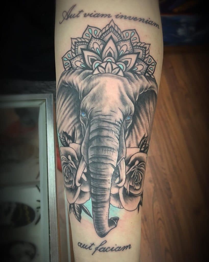 elephant tattoo