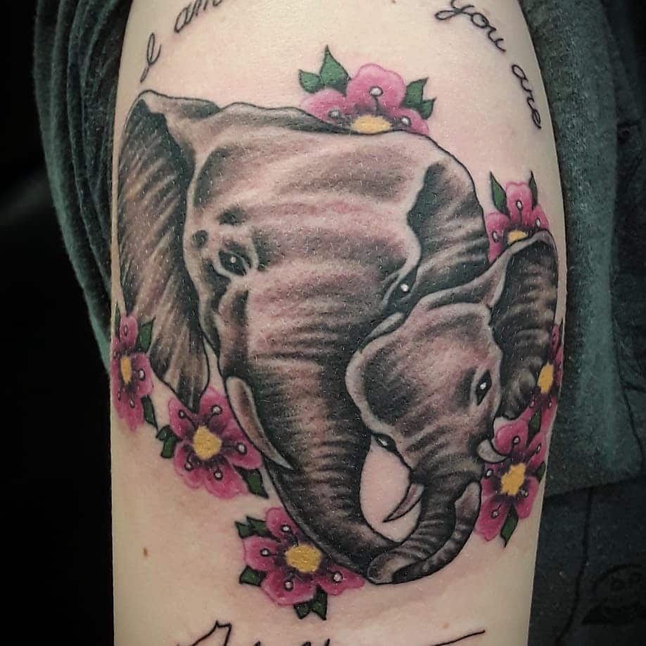 elephant tattoo