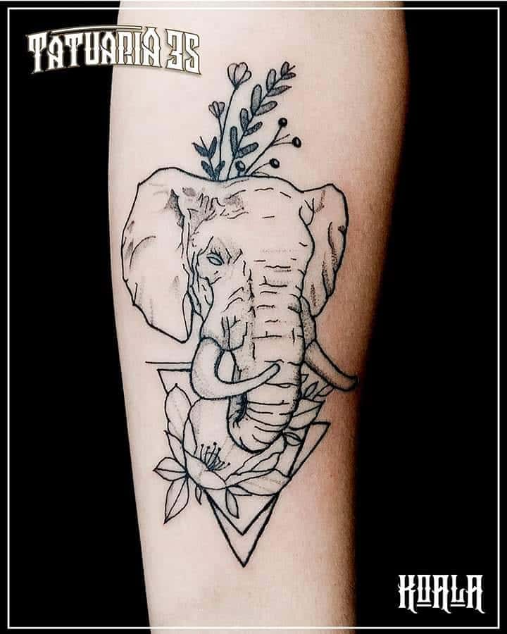 elephant tattoo