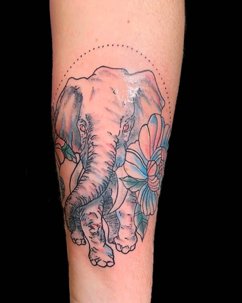 elephant tattoo