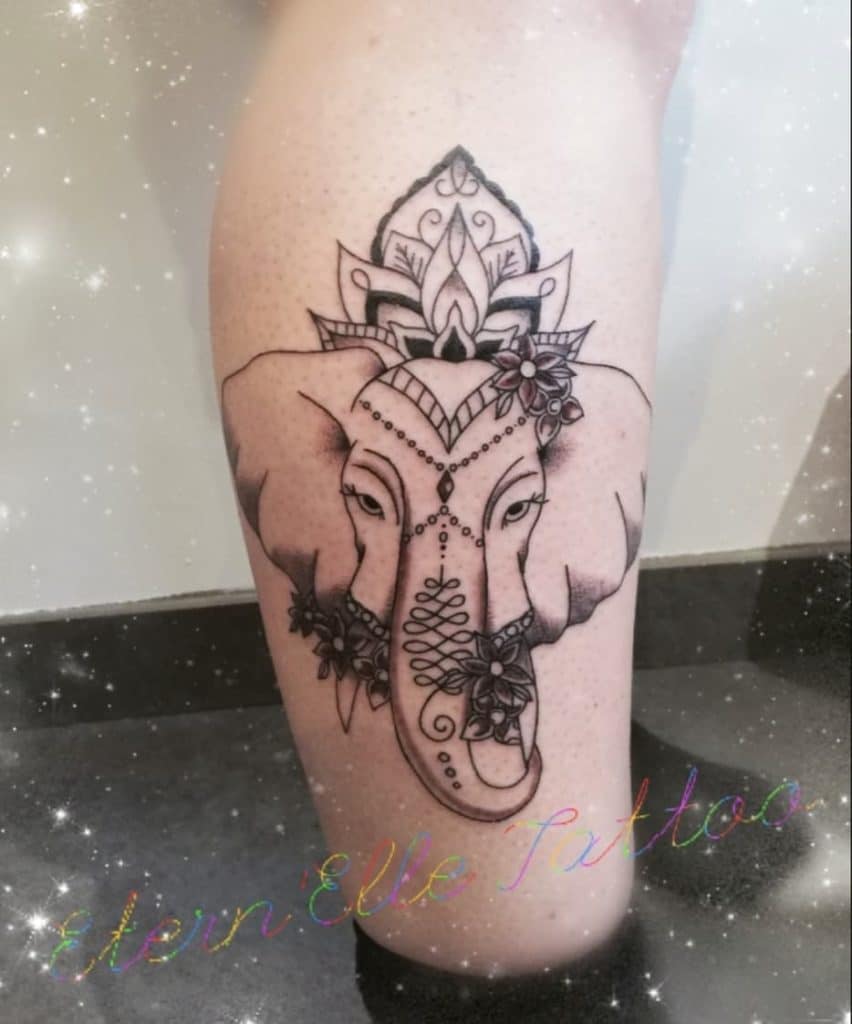 elephant tattoo