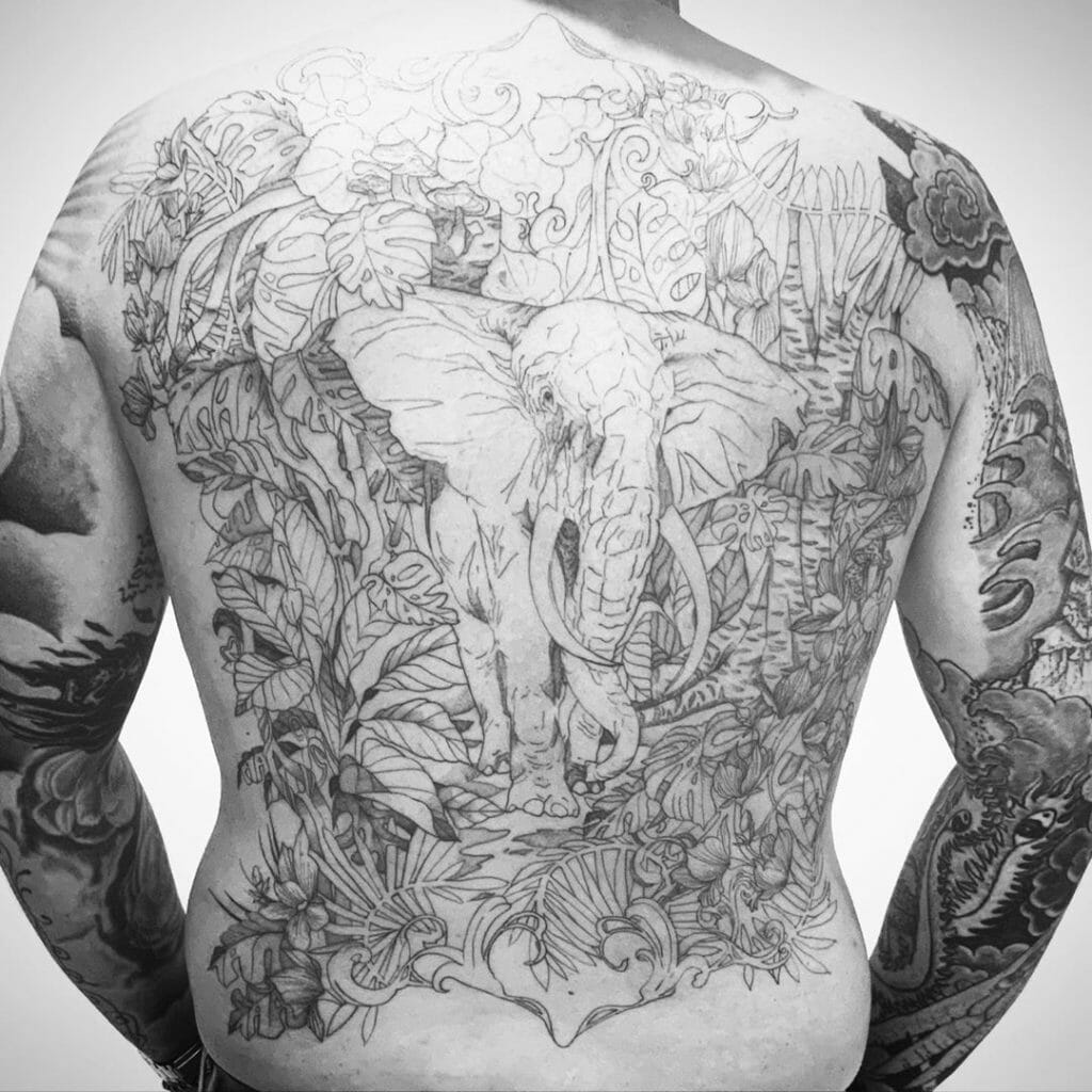 elephant tattoo