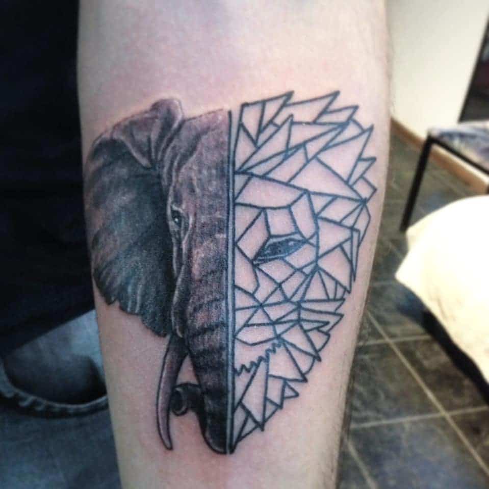 elephant tattoo