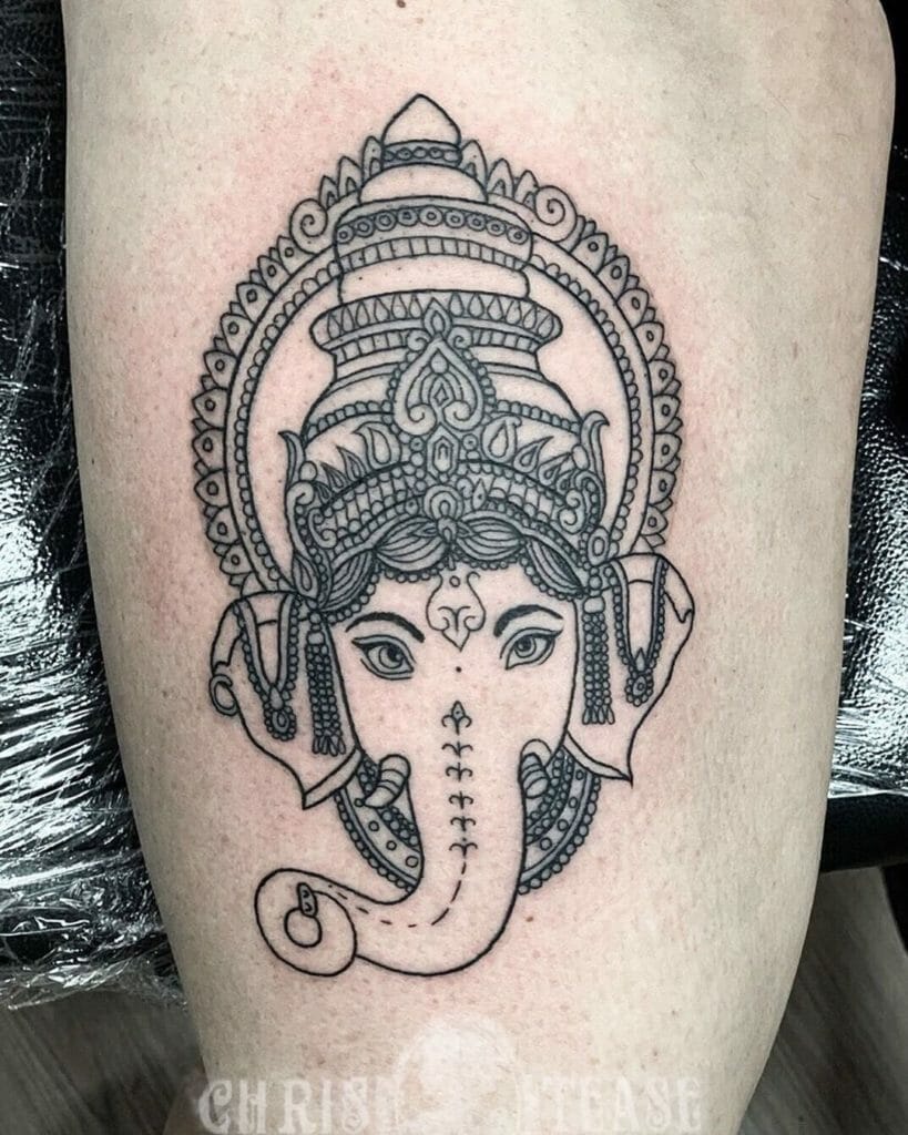 elephant tattoo