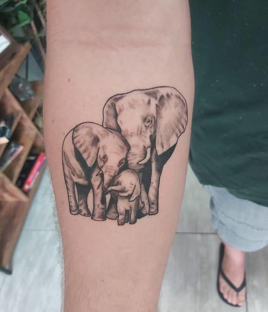 elephant tattoo