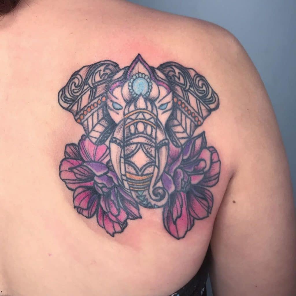 elephant tattoo