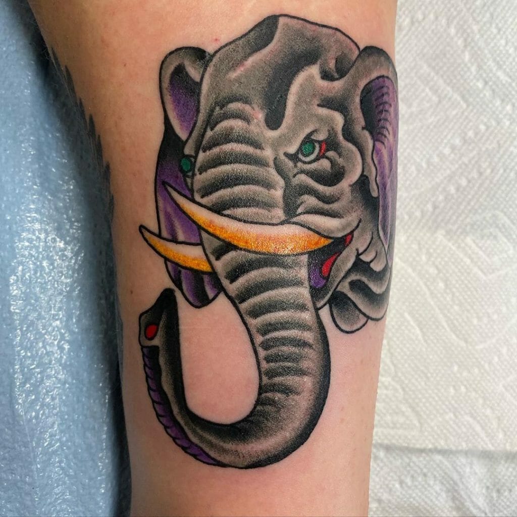 elephant tattoo