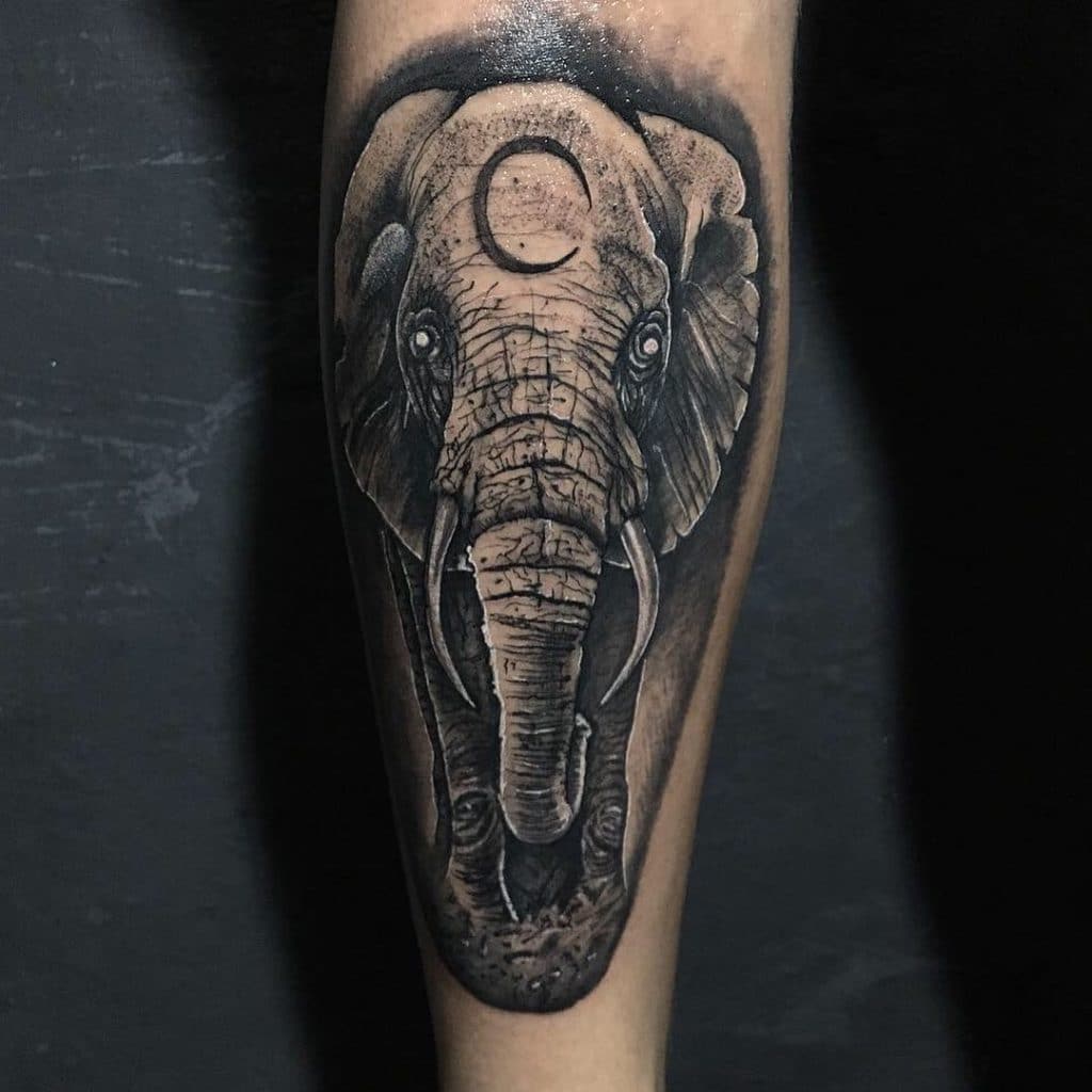 elephant tattoo