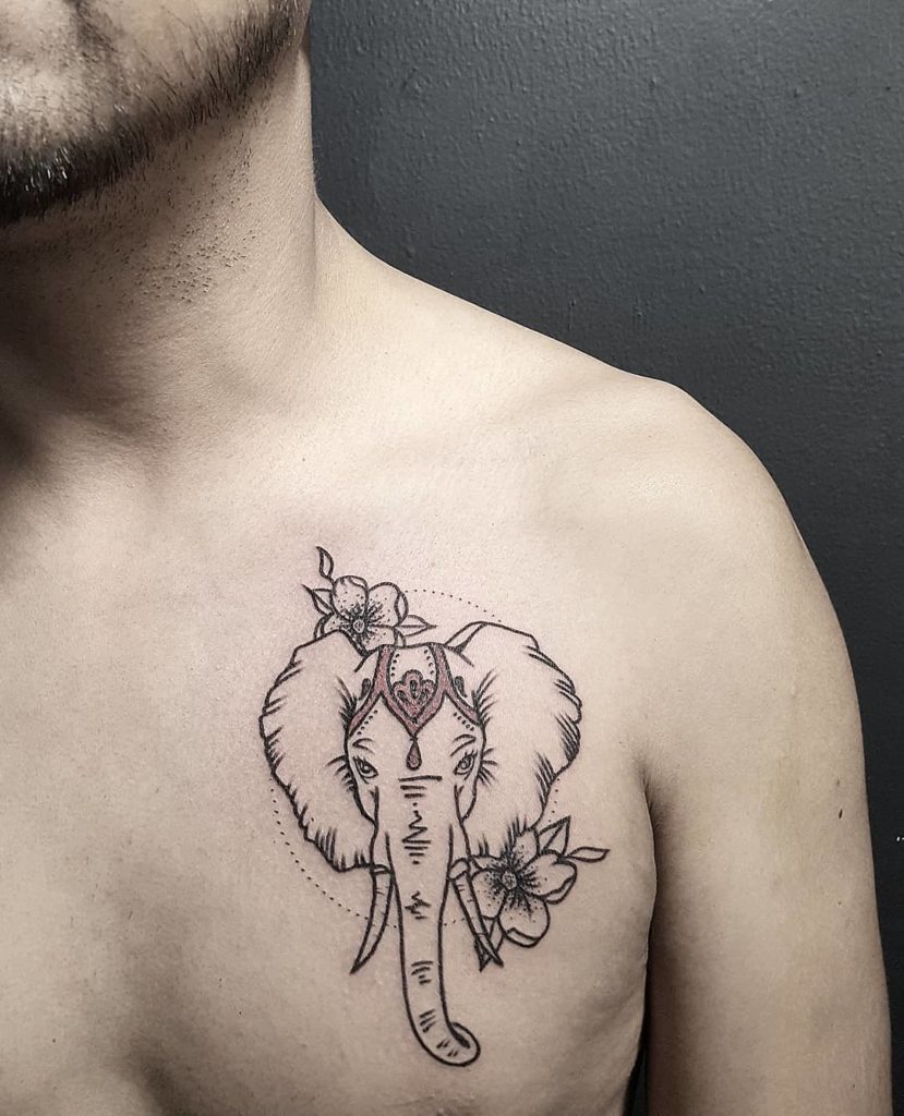 elephant tattoo