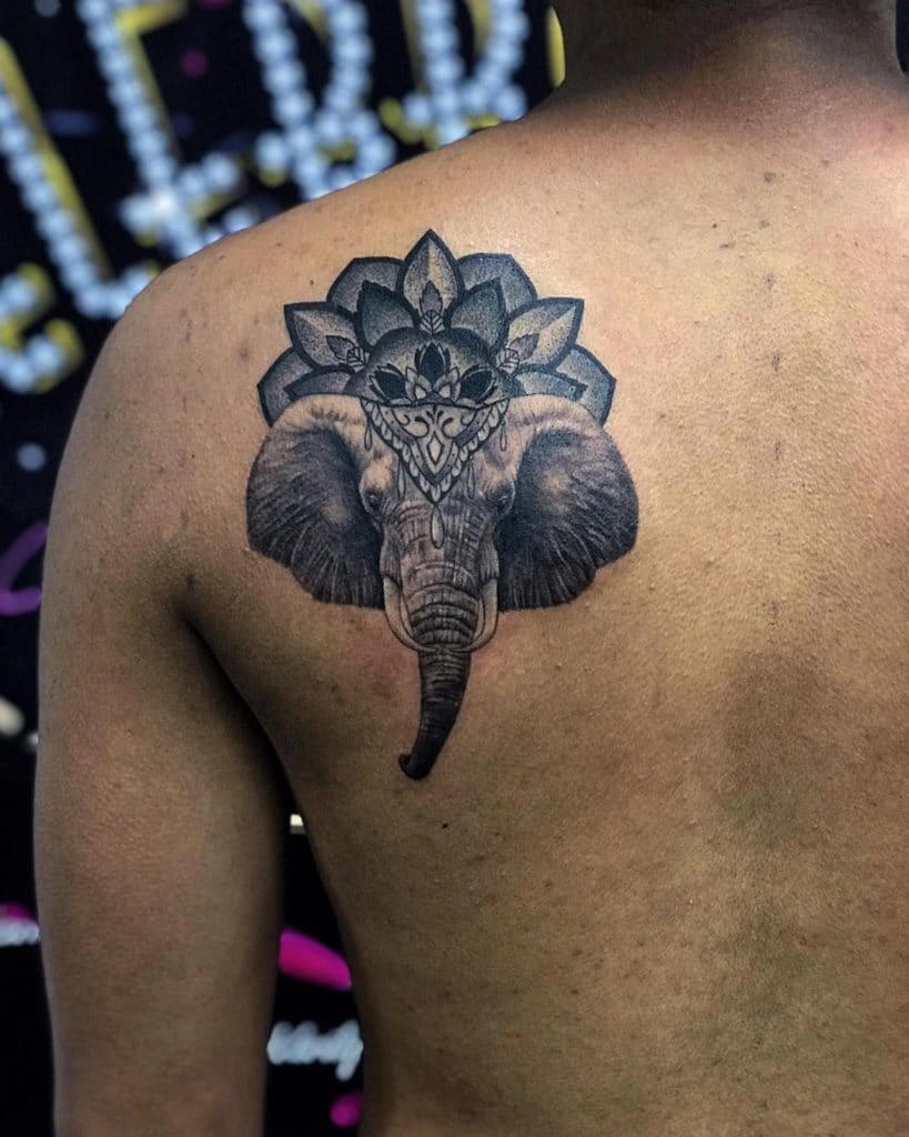 elephant tattoo