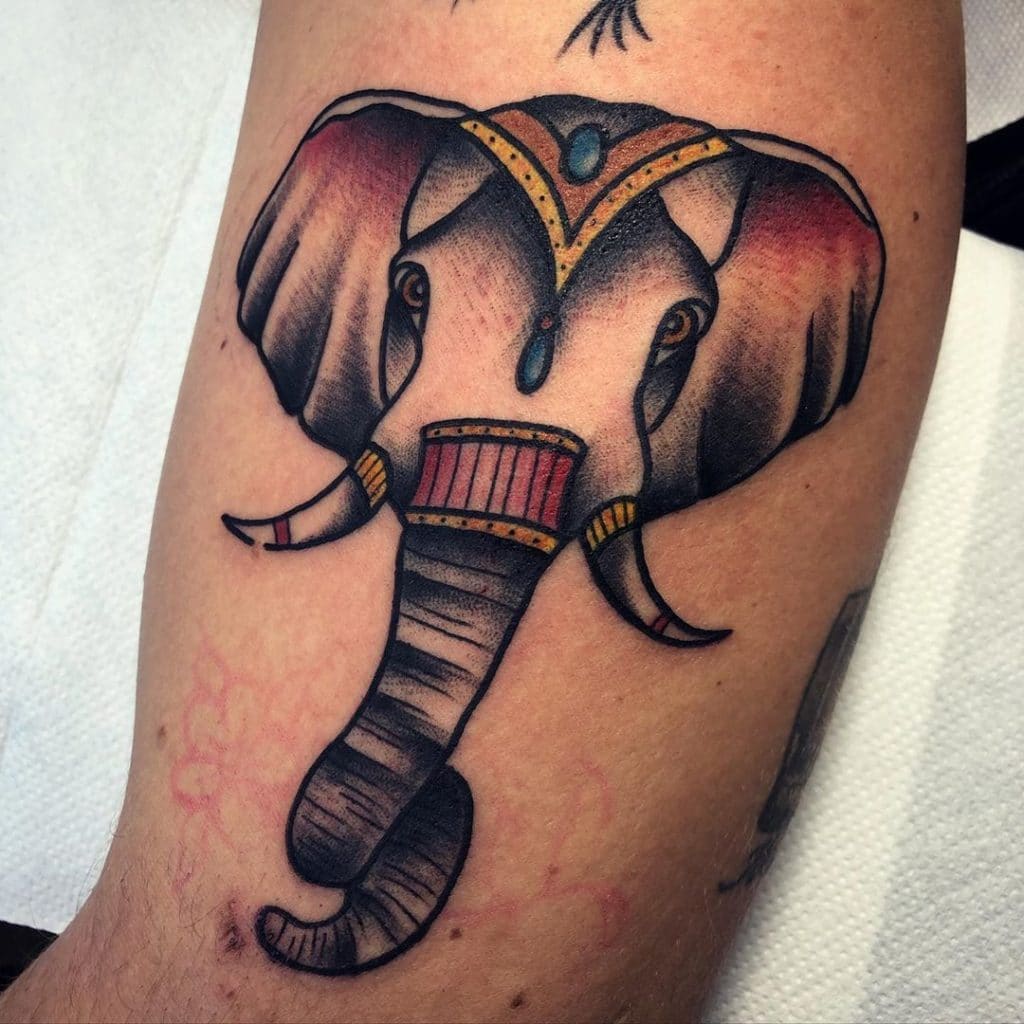 elephant tattoo