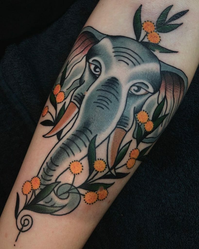 elephant tattoo