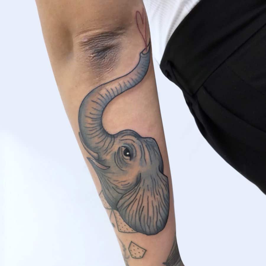 elephant tattoo