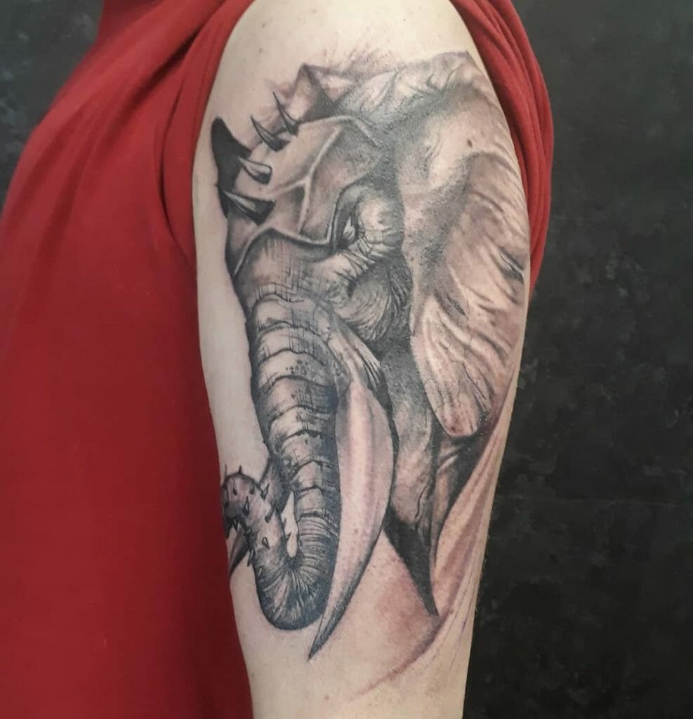 elephant tattoo