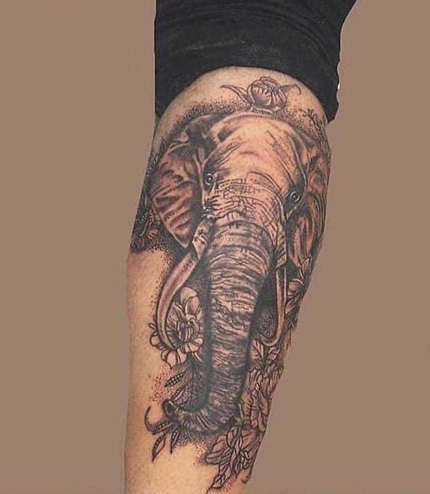 elephant tattoo