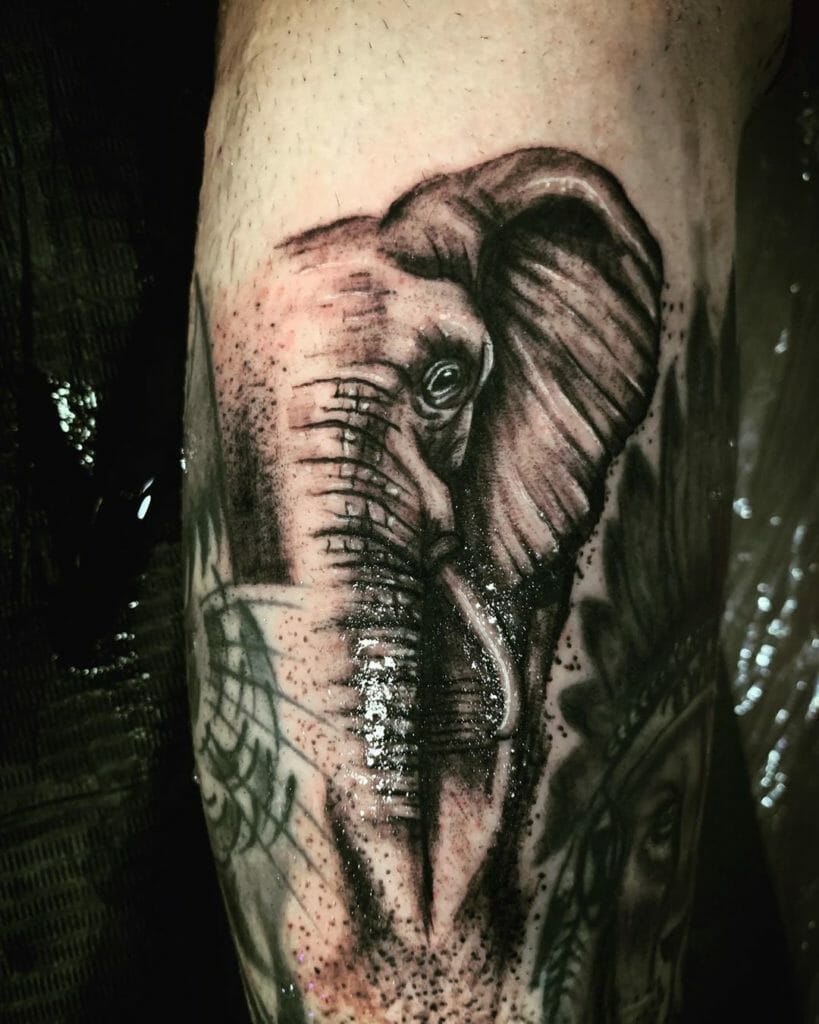 elephant tattoo