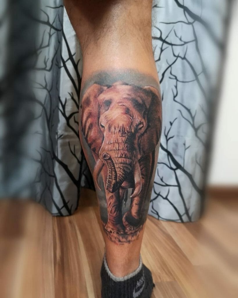 elephant tattoo