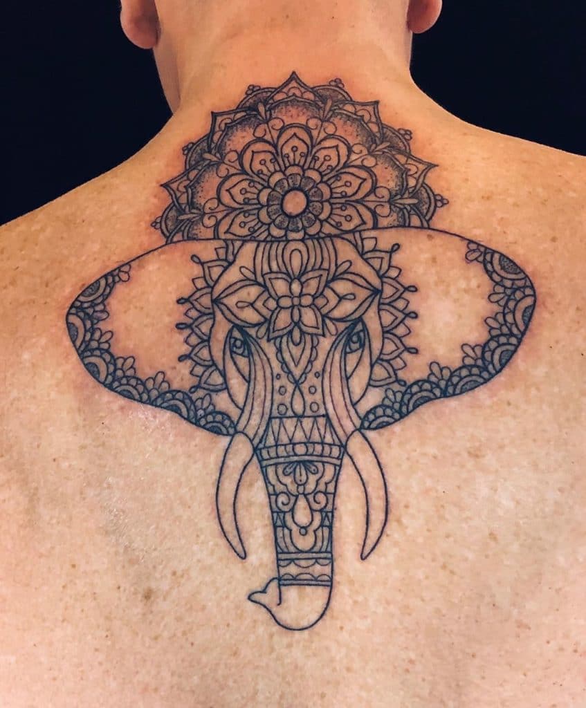 elephant tattoo