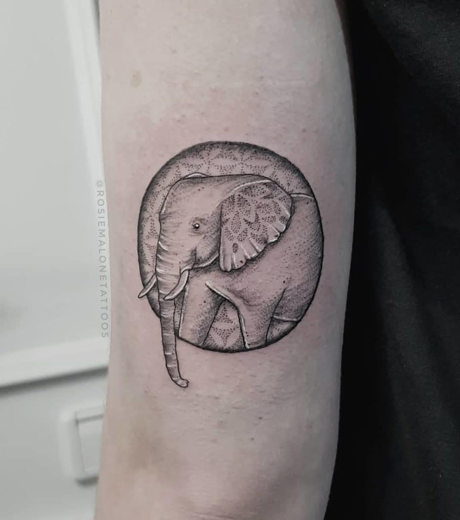 elephant tattoo