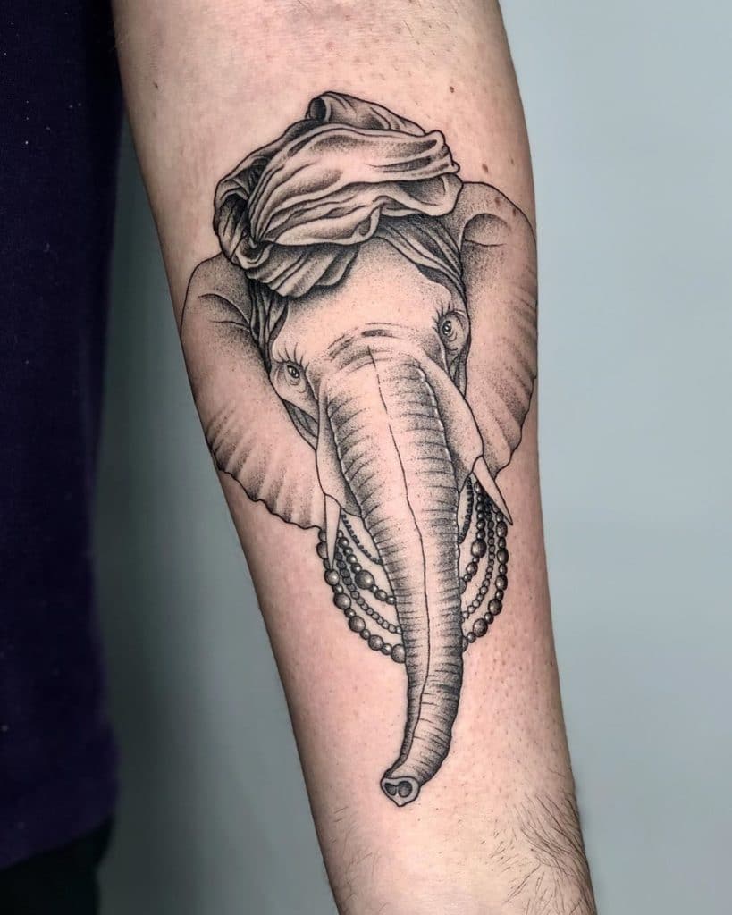 elephant tattoo