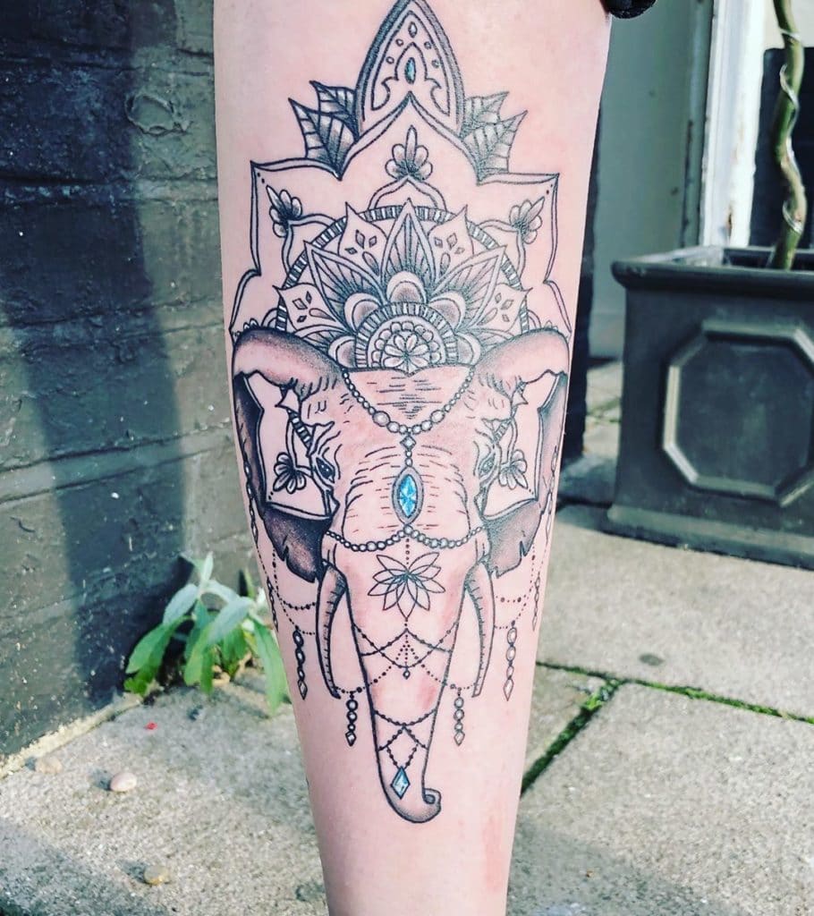 elephant tattoo