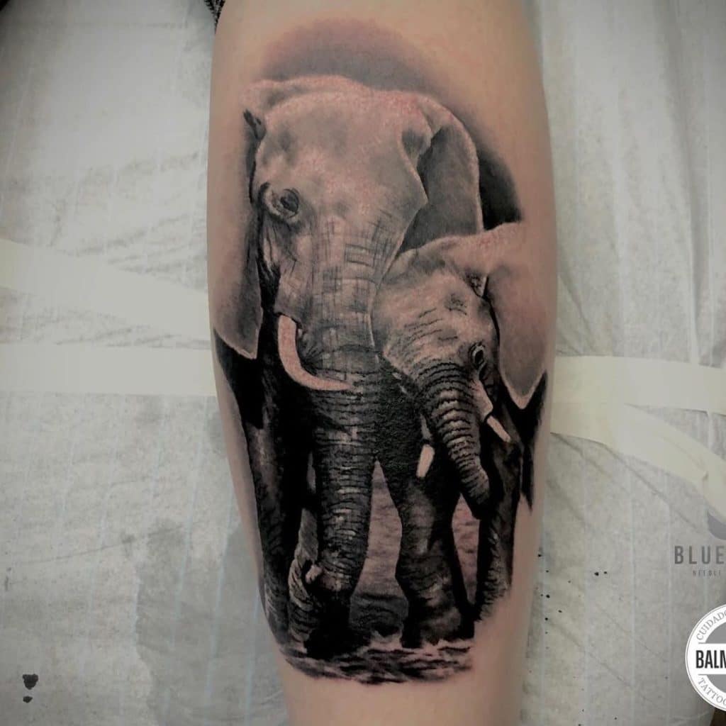 elephant tattoo