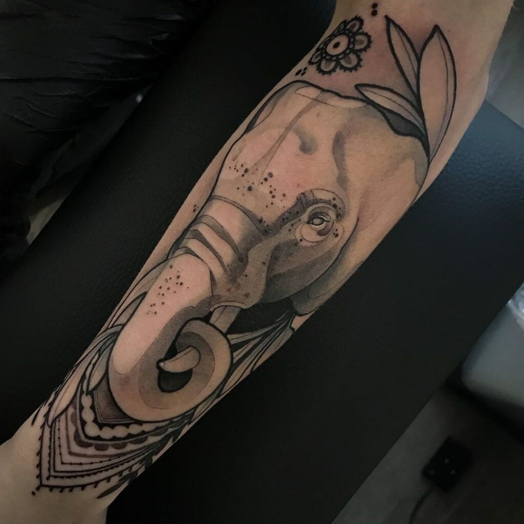 elephant tattoo