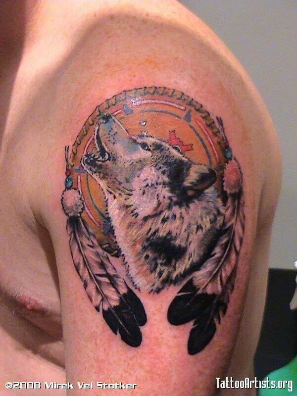 Amazing Wolf Tattoo