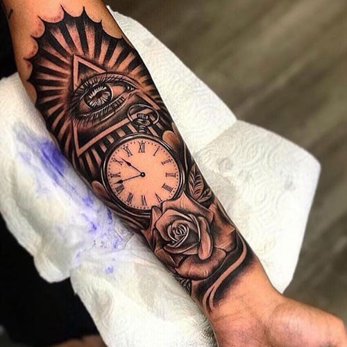 half sleeve tattoo