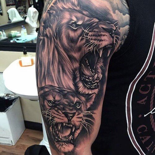 half sleeve tattoo