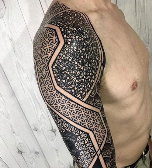 half sleeve tattoo