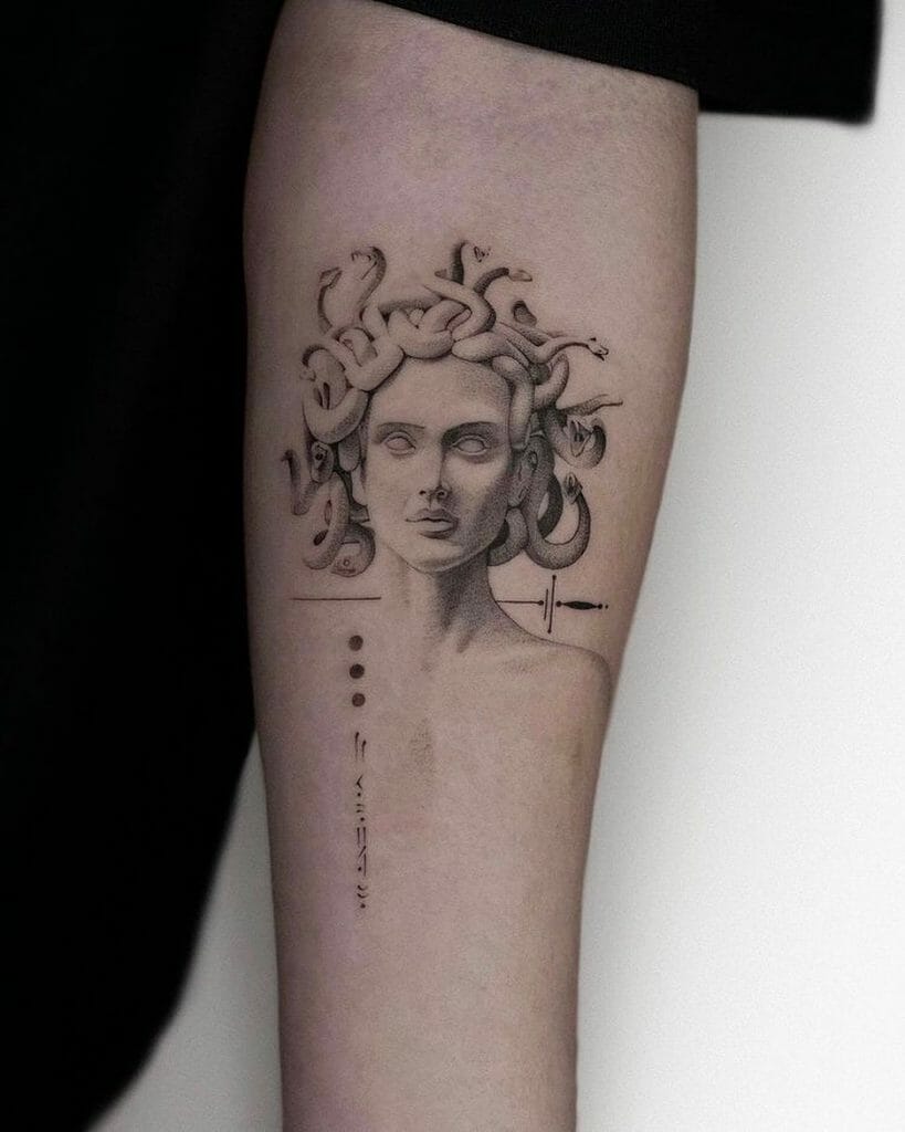 Best Simple Medusa Tattoo