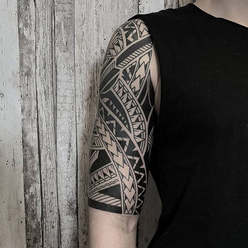 half sleeve tattoo