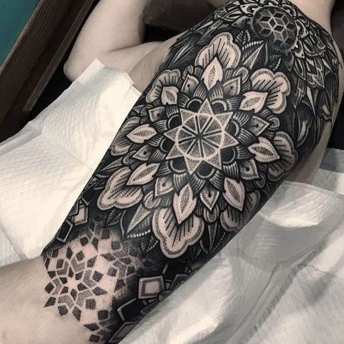 half sleeve tattoo