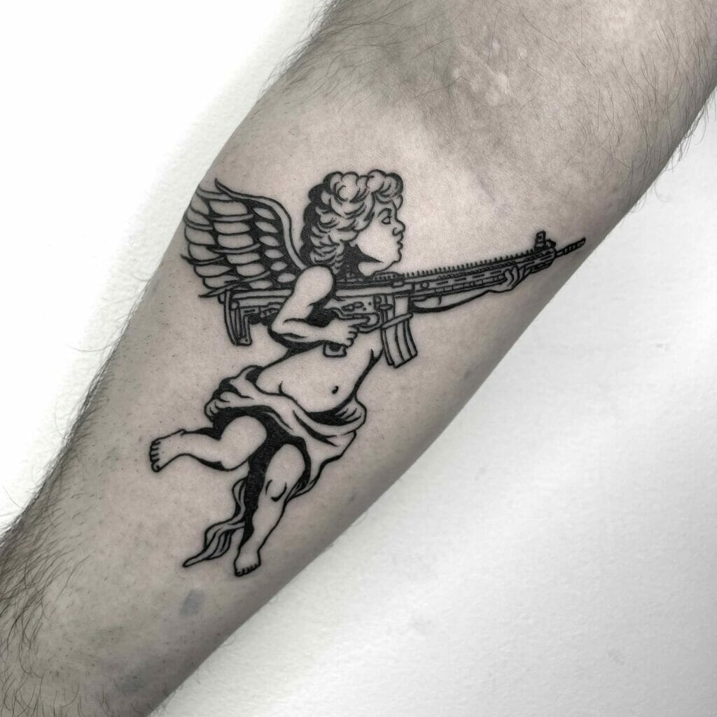 Tattoo Ar 15 Contemporary