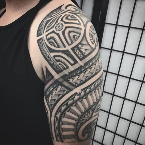 half sleeve tattoo