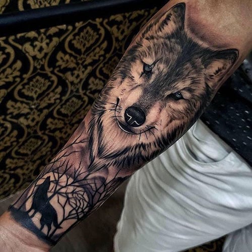 half sleeve tattoo