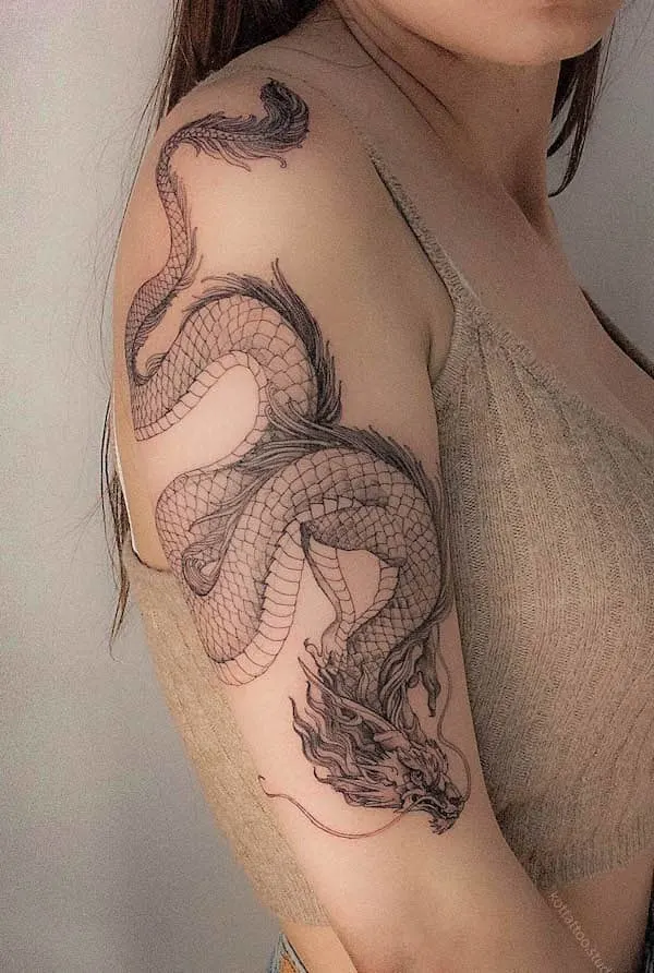 inner arm tattoo