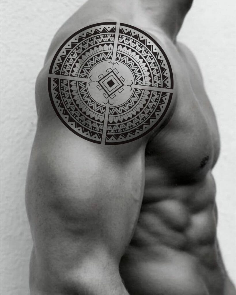 Filipino Tribal Tattoos On Shoulder