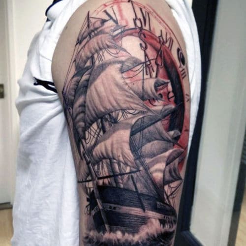 half sleeve tattoo