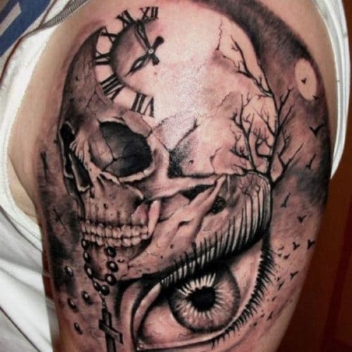 half sleeve tattoo