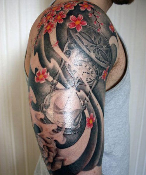 half sleeve tattoo